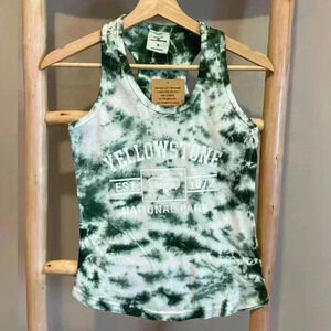 Yellowstone size small tie-dye racer back tank